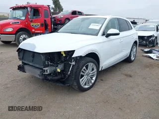 2018 Audi Q5 Prestige with VIN WA1CNAFY8J2198974, listed as a IAAI auction lot 42101083 with 41,687 mi miles and . Bid and sale history available at DreamBid. Image 18.