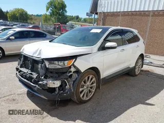 2018 Ford Edge Titanium with VIN 2FMPK4K86JBB39225, listed as a IAAI auction lot 40492704 with 203,252 mi miles. Bid and sale history available at carsss.com. Image 2.