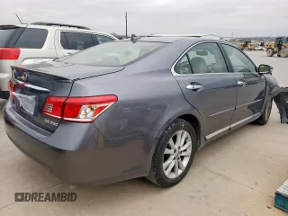 2012 Lexus ES 330 with VIN JTHBK1EG9C2485423, listed as a Copart auction lot 46351805 with 110,043 mi miles and Salvage Title. Bid and sale history available at DreamBid. Image 3.