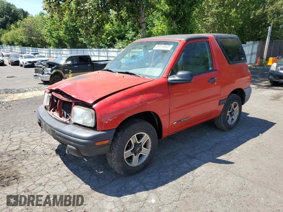 2002 Chevrolet Tracker with VIN 2CNBJ18C126919389, listed as a Copart auction lot 59916845 with Not provided miles and Salvage title. Bid and sale history available at DreamBid. Image 1.