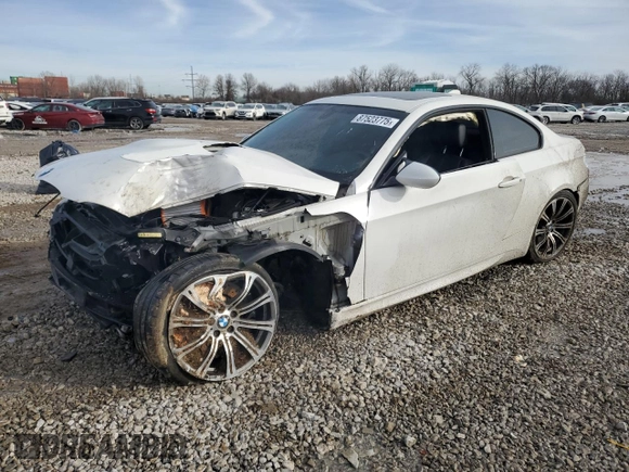 2009 BMW M3 with VIN WBSWD935X9P361193, listed as a Copart auction lot 87523775 with 0 mi miles and Salvage Title. Bid and sale history available at carsss.com. Image 1.