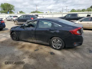 2018 Honda Civic Sedan LX with VIN 2HGFC2F50JH582244, listed as a Copart auction lot 53786895 with 0 mi miles and Salvage Title. Bid and sale history available at carsss.com. Image 2.