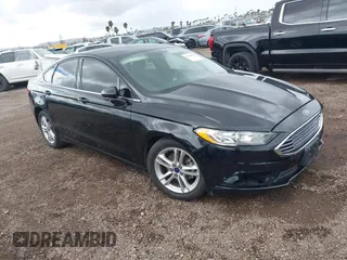 2018 Ford Fusion SE with VIN 3FA6P0HD3JR187044, listed as a IAAI auction lot 41743874 with 64,241 mi miles. Bid and sale history available at carsss.com. Image 1.