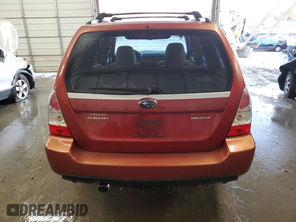 2007 Subaru Forester X with VIN JF1SG63637H703679, listed as a Copart auction lot 82034424 with 176,075 mi miles and Salvage Title. Bid and sale history available at carsss.com. Image 6.