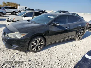 2016 Nissan Maxima S with VIN 1N4AA6AP4GC906408, listed as a Copart auction lot 73393954 with 116,621 mi miles and Salvage Title. Bid and sale history available at DreamBid. Image 1.