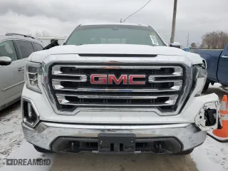 2019 GMC Sierra 1500 SLT with VIN 3GTU9DEL1KG185837, listed as a Copart auction lot 82670114 with 66,534 mi miles and Salvage Title. Bid and sale history available at carsss.com. Image 5.