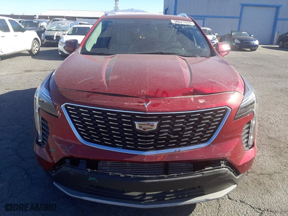 2023 Cadillac XT4 FWD Premium Luxury with VIN 1GYFZCR43PF158499, listed as a Copart auction lot 58021974 with 9,497 mi miles and Salvage Title. Bid and sale history available at carsss.com. Image 5.