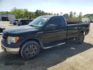 2013 Ford F-150 XL with VIN 1FTMF1CM7DKE09126, listed as a Copart auction lot 51911165 with 97,367 mi miles and Salvage Title. Bid and sale history available at carsss.com. Image 1.