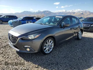 2016 Mazda 3 S Grand Touring z VIN JM1BM1N37G1353765, wystawiony jako Copart lot #44032995 z przebiegiem 82 307 mil mil oraz Szkoda całkowita • Salvage title. Historia ofert i sprzedaży dostępna na DreamBid. Obrazek 1.