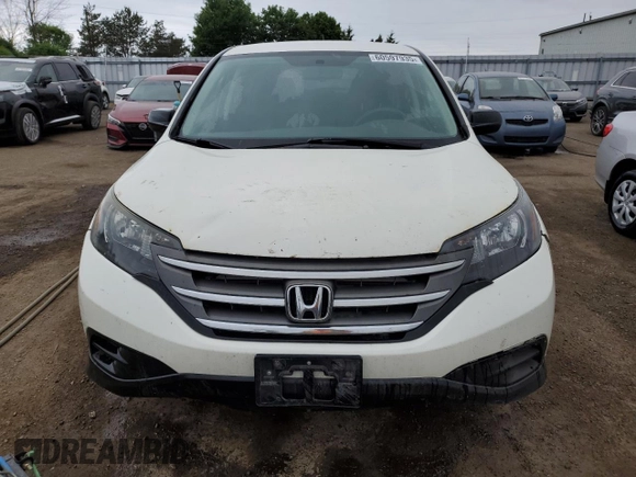 2013 Honda CR-V LX with VIN 2HKRM3H34DH001222, listed as a Copart auction lot 60597935 with 301,891 mi miles and Clean title. Bid and sale history available at DreamBid. Image 5.