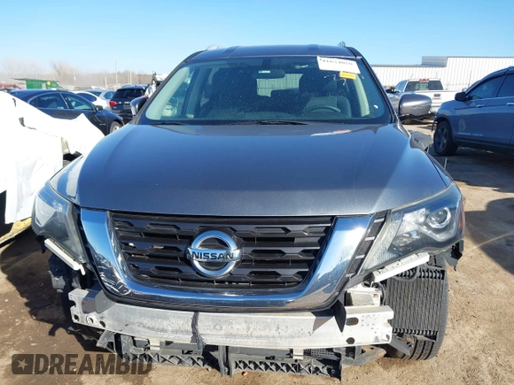 2017 Nissan Pathfinder SV with VIN 5N1DR2MM2HC613081, listed as a IAAI auction lot 41644059 with 137,371 mi miles. Bid and sale history available at carsss.com. Image 6.