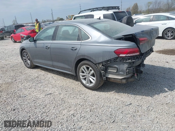 2020 Volkswagen Passat 2.0T SE with VIN 1VWSA7A34LC023689, listed as a IAAI auction lot 42064368 with 97,578 mi miles. Bid and sale history available at carsss.com. Image 3.