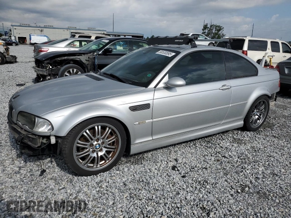 2002 BMW 3 Series M3 with VIN WBSBL93492JR17575, listed as a Copart auction lot 58530895 with Not provided miles and Clean title. Bid and sale history available at DreamBid. Image 1.