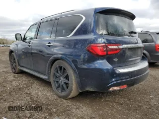 2019 Infiniti QX80 LUXE with VIN JN8AZ2NE8K9232889, listed as a Copart auction lot 53538575 with 96,642 mi miles and Clean Title. Bid and sale history available at carsss.com. Image 2.