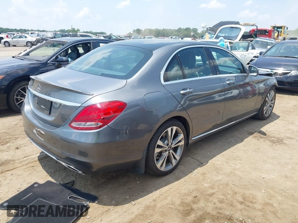 2018 Mercedes-Benz C 300 with VIN WDDWF4JB1JR357884, listed as a IAAI auction lot 42622048 with 58,540 mi miles and . Bid and sale history available at DreamBid. Image 4.