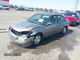 2004 Honda Civic with VIN JHMES96674S020013, listed as a IAAI auction lot 41827411 with 118,601 mi miles. Bid and sale history available at carsss.com. Image 2.
