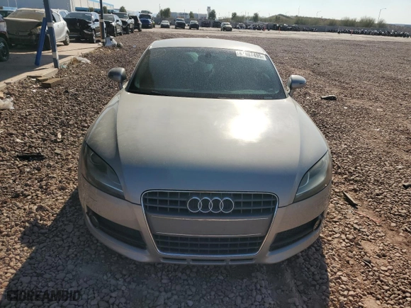 2008 Audi TT 2.0T with VIN TRUAF38J681003482, listed as a Copart auction lot 43407495 with 133,116 mi miles and Salvage Title. Bid and sale history available at carsss.com. Image 5.
