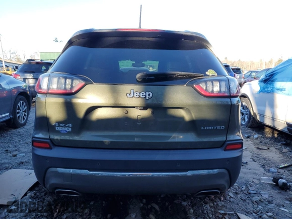 2019 Jeep Cherokee Limited with VIN 1C4PJMDX5KD378000, listed as a Copart auction lot 82141464 with 48,035 mi miles and Salvage Title. Bid and sale history available at DreamBid. Image 6.