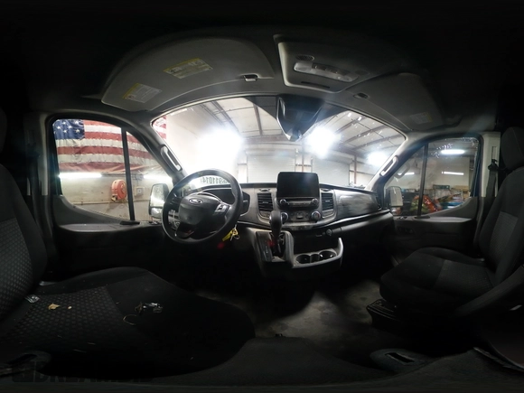 2020 Ford Transit Cargo z VIN 1FTBR2C84LKB69488, wystawiony jako Copart lot #86911014 z przebiegiem 104 004 mil mil oraz Szkoda całkowita • Salvage title. Historia ofert i sprzedaży dostępna na DreamBid. Obrazek 15.