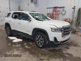 2020 GMC Acadia SLE z VIN 1GKKNRLSXLZ234243, wystawiony jako IAAI lot #40763260 z przebiegiem 49 961 mil mil oraz . Historia ofert i sprzedaży dostępna na DreamBid. Obrazek 1.
