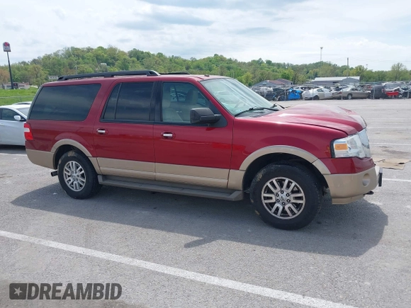 2014 Ford Expedition Max XLT with VIN 1FMJK1J53EEF38857, listed as a IAAI auction lot 42108706 with 166,498 mi miles and . Bid and sale history available at DreamBid. Image 12.
