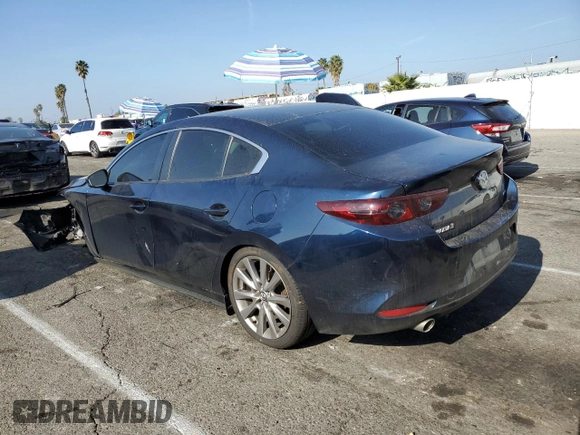 2021 Mazda 3 Select with VIN 3MZBPABLXMM251688, listed as a Copart auction lot 85704604 with 51,866 mi miles and Salvage title. Bid and sale history available at DreamBid. Image 2.