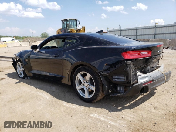 2017 Chevrolet Camaro 1LT with VIN 1G1FB1RX1H0146907, listed as a Copart auction lot 59299673 with 74,436 mi miles. Bid and sale history available at carsss.com. Image 2.