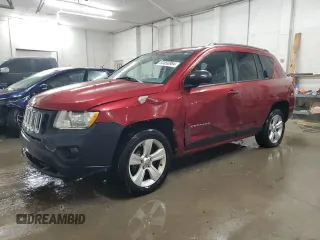 2012 Jeep Compass Sport with VIN 1C4NJCBB0CD640158, listed as a Copart auction lot 83050984 with 126,317 mi miles and Salvage Title. Bid and sale history available at carsss.com. Image 1.