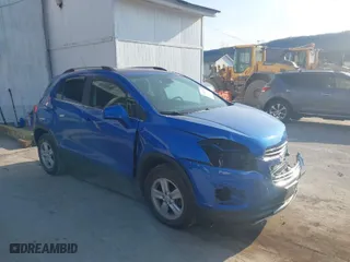 2015 Chevrolet Trax LT with VIN KL7CJRSB3FB195387, listed as a IAAI auction lot 41768768 with 80,312 mi miles. Bid and sale history available at carsss.com. Image 1.