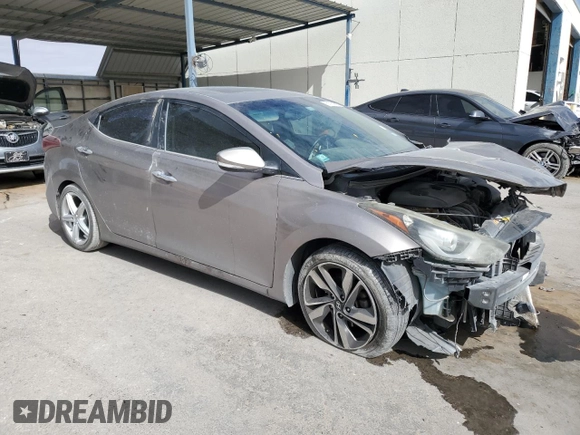 2014 Hyundai Elantra SE с VIN 5NPDH4AE6EH495780, выставлен на аукционе Copart как лот 51750655 с пробегом Не указан миль и Списание • Salvage title. История ставок и продаж доступна на DreamBid. Изображение 4.
