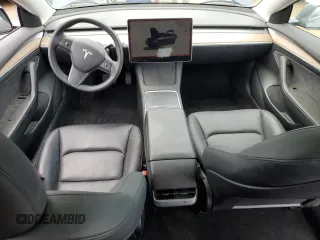 2023 Tesla Model 3 with VIN 5YJ3E1EA8PF677153, listed as a Copart auction lot 51065165 with 27,088 mi miles and Salvage Title. Bid and sale history available at carsss.com. Image 8.