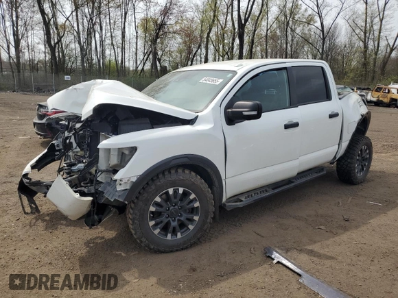 2021 Nissan Titan Pro-4X с VIN 1N6AA1ED9MN522375, выставлен на аукционе Copart как лот 54045655 с пробегом Не указан миль и Списание • Salvage title. История ставок и продаж доступна на DreamBid. Изображение 1.