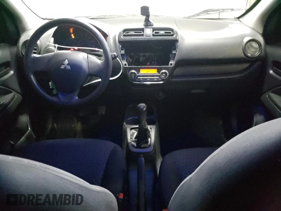 2014 Mitsubishi Mirage DE with VIN ML32A3HJ2EH024588, listed as a Copart auction lot 55888545 with 81,116 mi miles and Clean title. Bid and sale history available at DreamBid. Image 8.