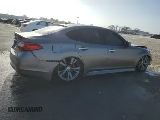 2012 Infiniti M37 with VIN JN1BY1AR3CM393920, listed as a Copart auction lot 77834604 with 133,730 mi miles and Non Repairable. Bid and sale history available at carsss.com. Image 3.