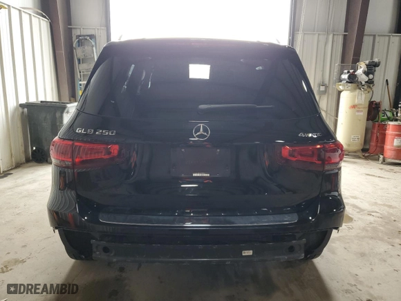 2020 Mercedes-Benz GLB with VIN W1N4M4HB6LW035834, listed as a Copart auction lot 50740615 with 69,086 mi miles and Salvage Title. Bid and sale history available at carsss.com. Image 6.