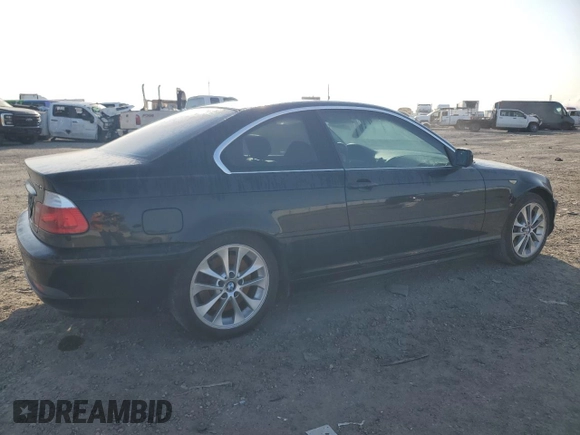 2005 BMW 3 Series 330Ci with VIN WBABD53415PD99380, listed as a Copart auction lot 52743025 with 172,537 mi miles and Salvage Title. Bid and sale history available at carsss.com. Image 3.