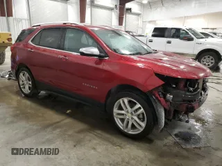 2019 Chevrolet Equinox Premier with VIN 2GNAXYEX7K6260739, listed as a Copart auction lot 87588135 with 127,169 mi miles and Salvage Title. Bid and sale history available at carsss.com. Image 4.