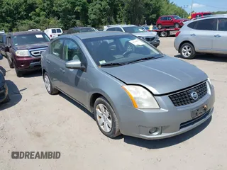 2008 Nissan Sentra 2.0 with VIN 3N1AB61E48L735061, listed as a IAAI auction lot 42716027 with 102,444 mi miles and . Bid and sale history available at DreamBid. Image 1.