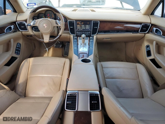 2011 Porsche Panamera with VIN WP0AA2A71BL021031, listed as a Copart auction lot 66667414 with 125,967 mi miles and Salvage Title. Bid and sale history available at carsss.com. Image 8.