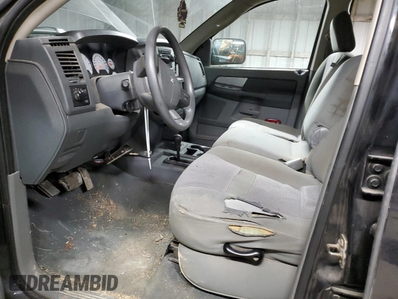 2007 Dodge Ram 2500 SLT with VIN 1D7KS28D27J506512, listed as a Copart auction lot 79752604 with 241,563 mi miles and Salvage Title. Bid and sale history available at carsss.com. Image 7.