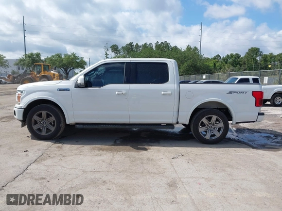 2020 Ford F-150 XL with VIN 1FTEW1CPXLFA14914, listed as a IAAI auction lot 42031623 with 45,144 mi miles and . Bid and sale history available at DreamBid. Image 14.