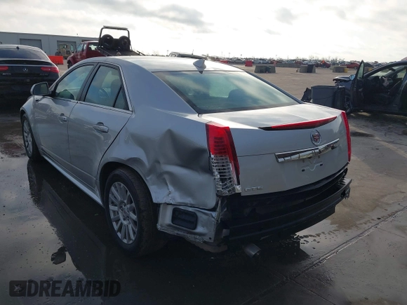 2013 Cadillac CTS Sedan Luxury with VIN 1G6DE5E55D0174224, listed as a IAAI auction lot 41750628 with 71,738 mi miles. Bid and sale history available at carsss.com. Image 3.