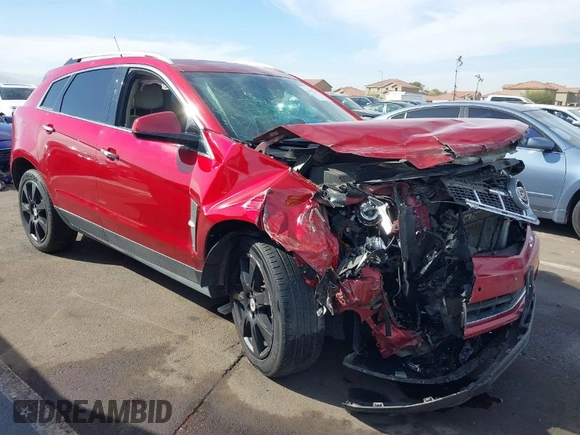 2012 Cadillac SRX Performance Collection with VIN 3GYFNBE35CS533639, listed as a IAAI auction lot 41532684 with 93,637 mi miles and . Bid and sale history available at DreamBid. Image 1.