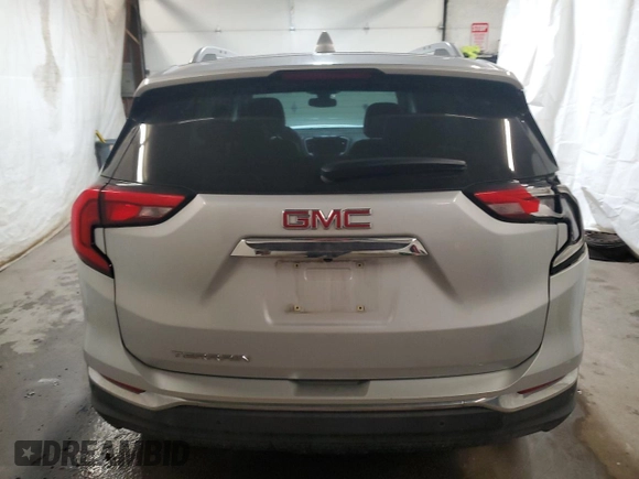 2018 GMC Terrain SLT with VIN 3GKALPEV9JL230928, listed as a Copart auction lot 42728425 with Not Provided miles and Salvage Title. Bid and sale history available at carsss.com. Image 6.
