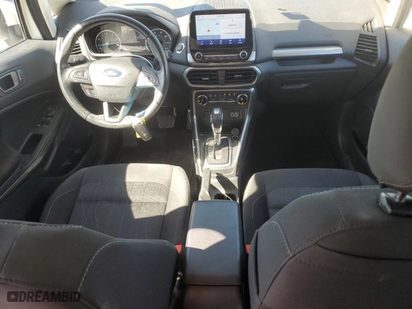 2020 Ford EcoSport SE with VIN MAJ3S2GE6LC387392, listed as a Copart auction lot 48671425 with 53,625 mi miles and Salvage Title. Bid and sale history available at carsss.com. Image 8.