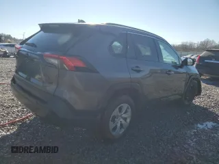 2020 Toyota RAV4 LE with VIN 2T3H1RFV7LC083791, listed as a Copart auction lot 85897254 with 46,797 mi miles and Salvage Title. Bid and sale history available at carsss.com. Image 3.