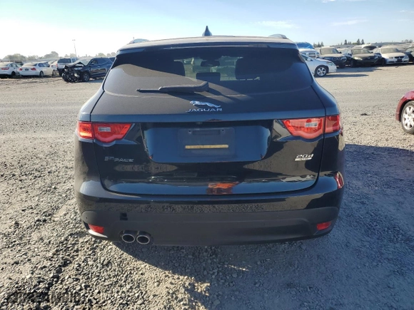 2018 Jaguar F-PACE 20d Prestige with VIN SADCK2FN3JA286500, listed as a Copart auction lot 74394564 with 75,412 mi miles and Clean Title. Bid and sale history available at carsss.com. Image 6.
