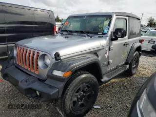 2018 Jeep Wrangler Sport with VIN 1C4GJXAG8JW164577, listed as a Copart auction lot 77358164 with 50,955 mi miles and Non Repairable. Bid and sale history available at carsss.com. Image 1.