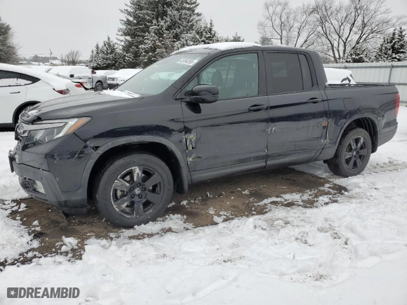 2020 Honda Ridgeline Black Edition with VIN 5FPYK3F81LB013672, listed as a Copart auction lot 45184255 with 67,835 mi miles and Salvage Title. Bid and sale history available at carsss.com. Image 1.