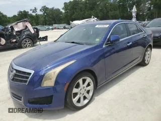2013 Cadillac ATS z VIN 1G6AA5RX6D0170967, wystawiony jako Copart lot #58327225 z przebiegiem 142 029 mil mil oraz Czysty tytuł • Clean title. Historia ofert i sprzedaży dostępna na DreamBid. Obrazek 1.